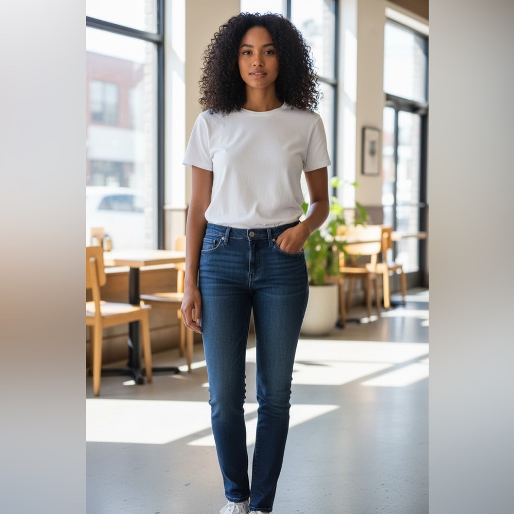 Ag Adriano Goldschmied slit roll up cigarette Jeans 25R